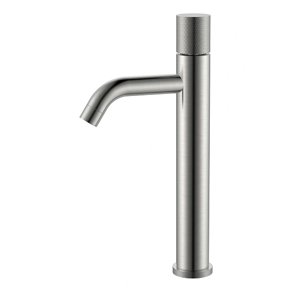 Boheme Смеситель STICK для умыв. выс. Nikel Brush с ручкой TOUCH