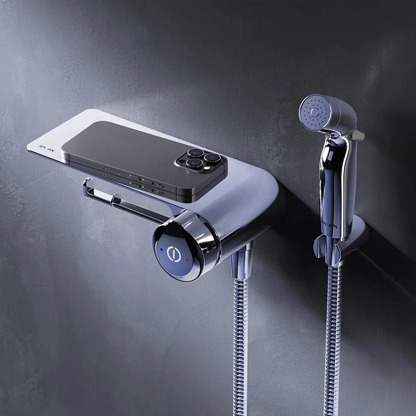 Смеситель с гигиеническим душем AM.PM X-JOY TOUCHREEL F0H85A800 хром
