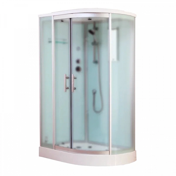 Timo Standart T-6602 Silver Fabric L душевая кабина (120*85*220), шт