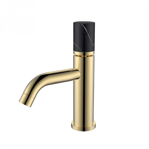 Boheme Смеситель STICK для умыв.низ.GOLD MRAMOR BLACK_Комплект