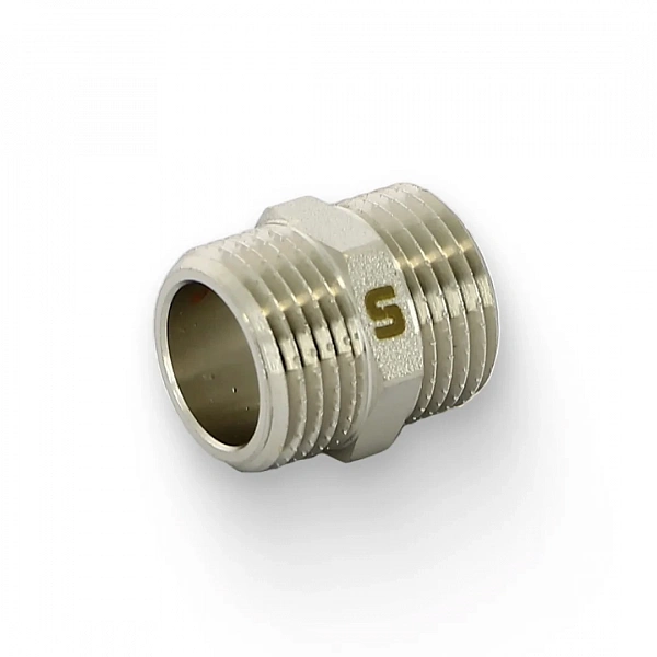 Ниппель 1/2", никелированный Uni-Fitt