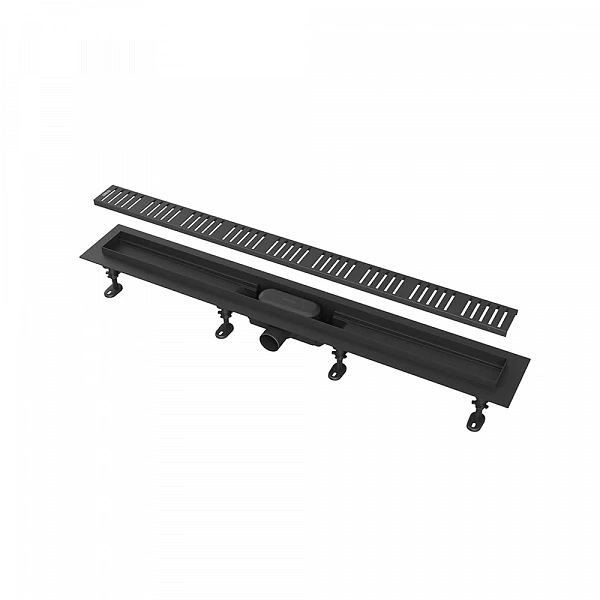 Kerama Marazzi APZ10BLACK-750KM Душевой лоток smart из нержавеющей стали, черный