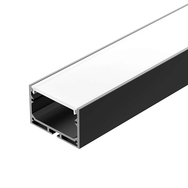 Arlight Профиль с экраном SL-LINE-4932- 2500 BLACK+OPAL (Arlight, Алюминий) 027988