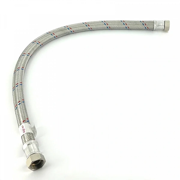 Гибкая подводка для воды ВВ 3/4", 100 см, DN 13, оплётка из нерж. стали Uni-Fitt