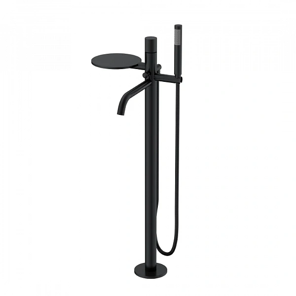 Boheme Смеситель STICK напольный BLACK SPIRALE